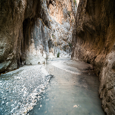 Saklikent Gorge and Canyon in Fethiye.