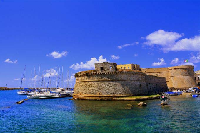 Castle Puglia Salento Gallipoli. - Turkey's 15 Best Historical Sites