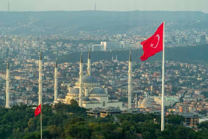 An Aerial Photography of Camlica Mosque Surrounded with Trees and Buildings - Best Things To Do On the Asian Side of Istanbul