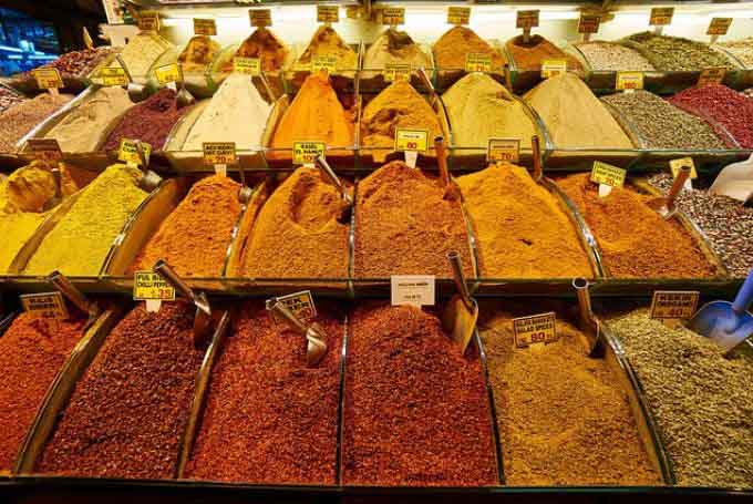 spice-bazaar-in-istanbul-turkey-family-holidays - Turkey Family Holidays Spice Bazaar in Istanbul, Turkey.