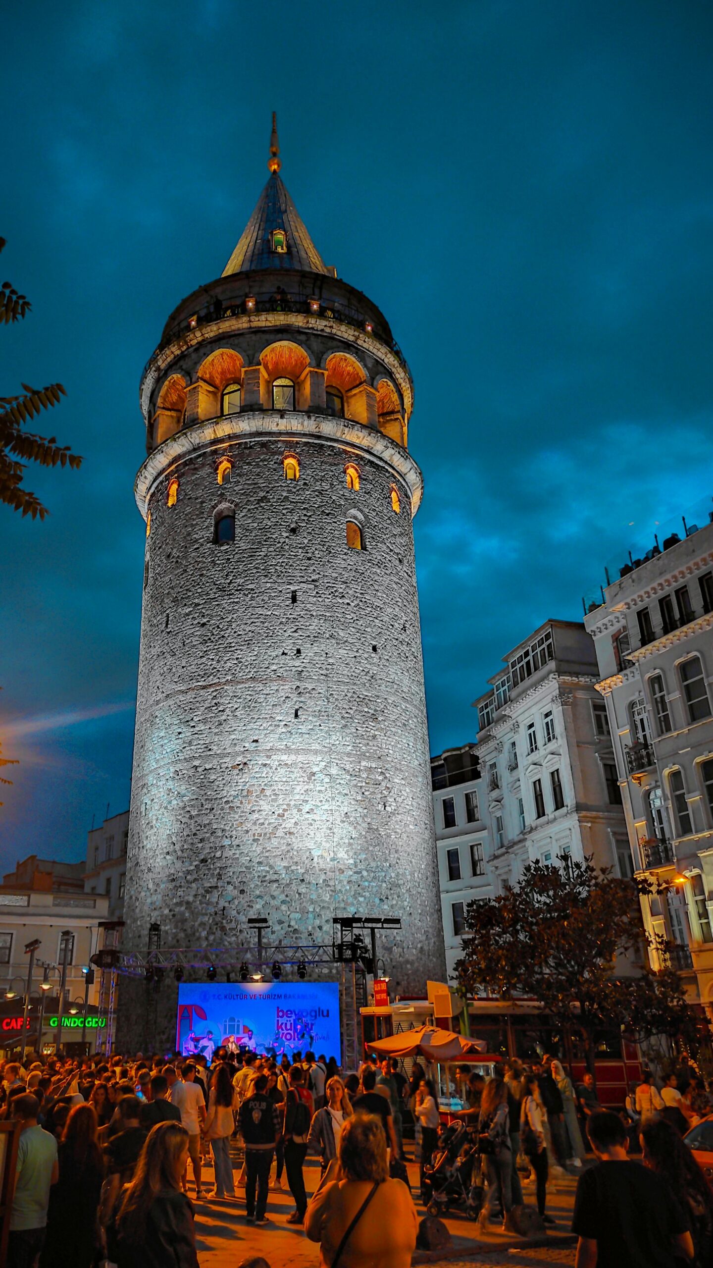 Gray concrete tower under the sky.
Galata Tower in Istanbul, Turkey.