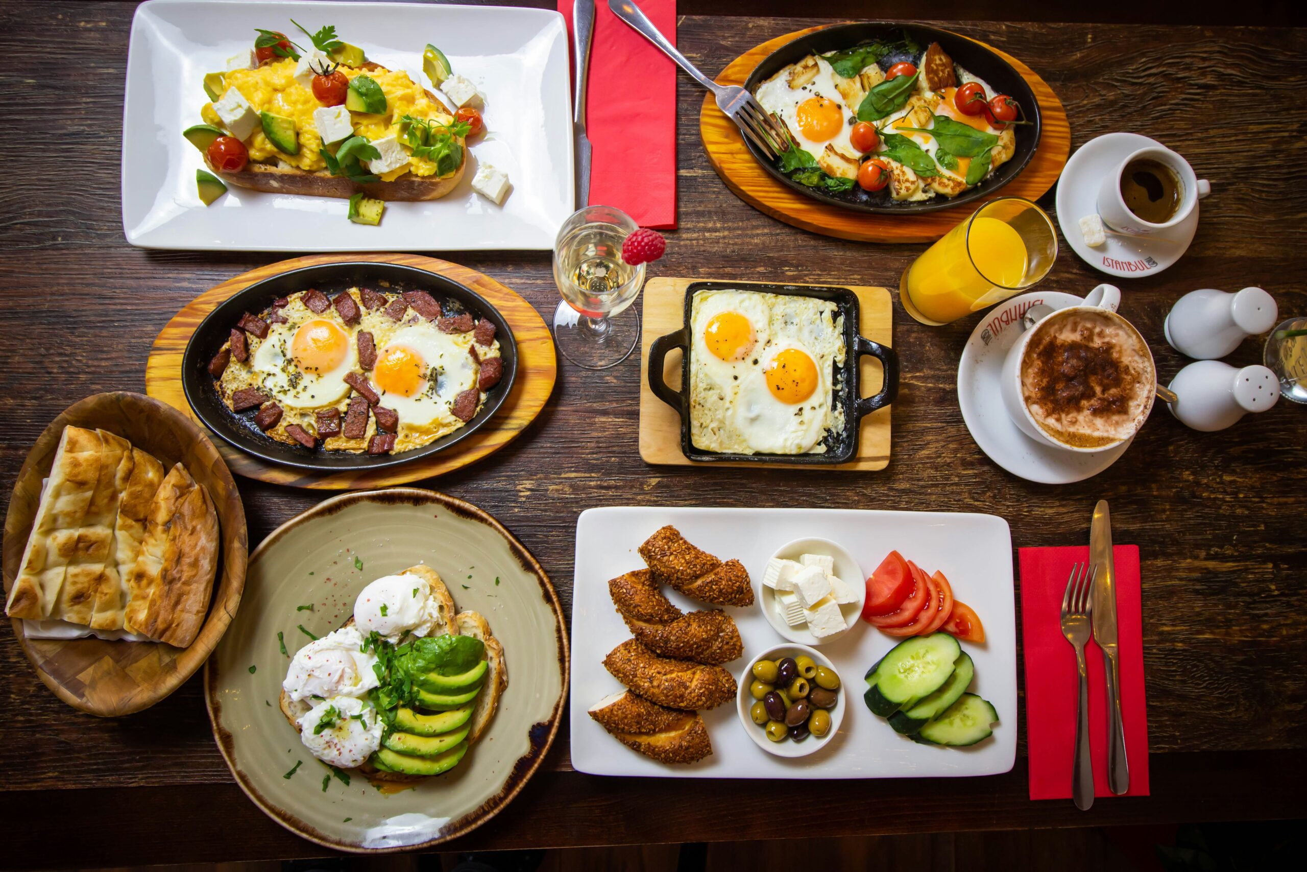 ruyan-ayten-P_Qf5AHqLh8-unsplash - Turkey Family Holidays Picture of Turkish Breakfast spread.