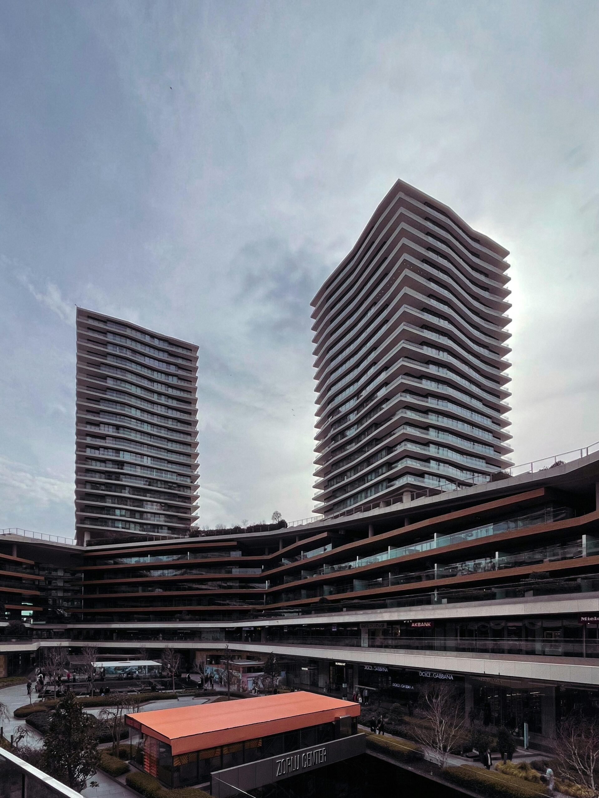 Two high rise buildings in Istanbul