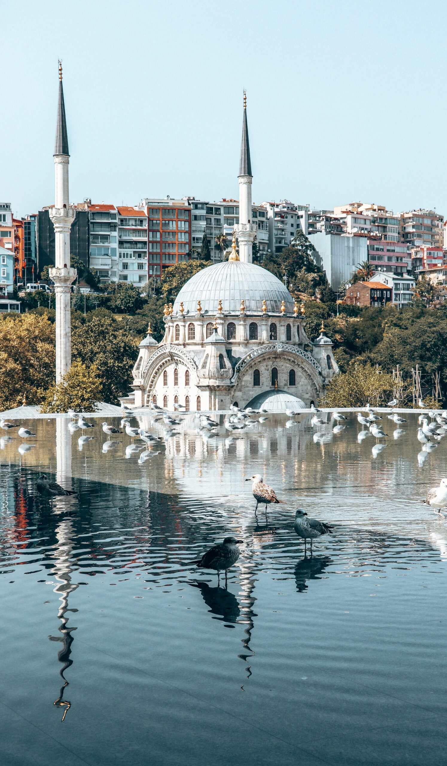 ortakoy mosque in Istanbul.